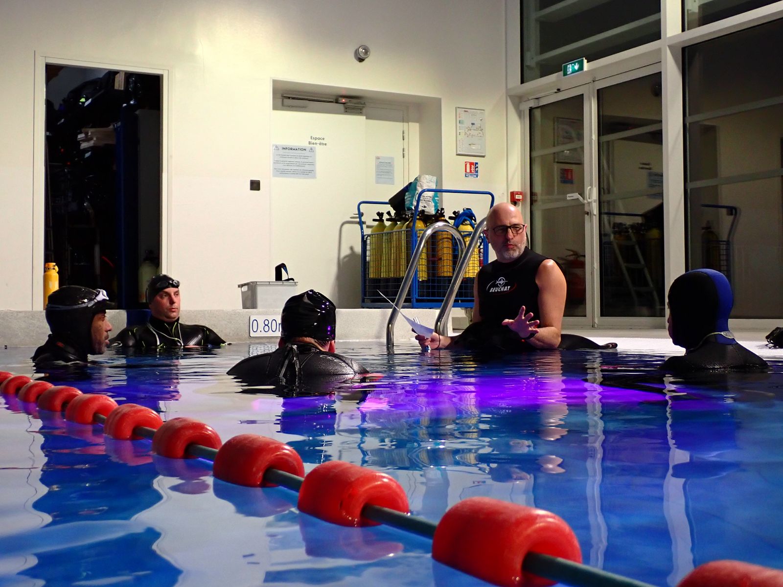 Entraînement apnée